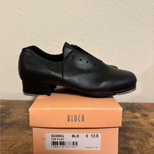 NWT Bloch Kids Girls Tap Flex Tap Shoe - Black